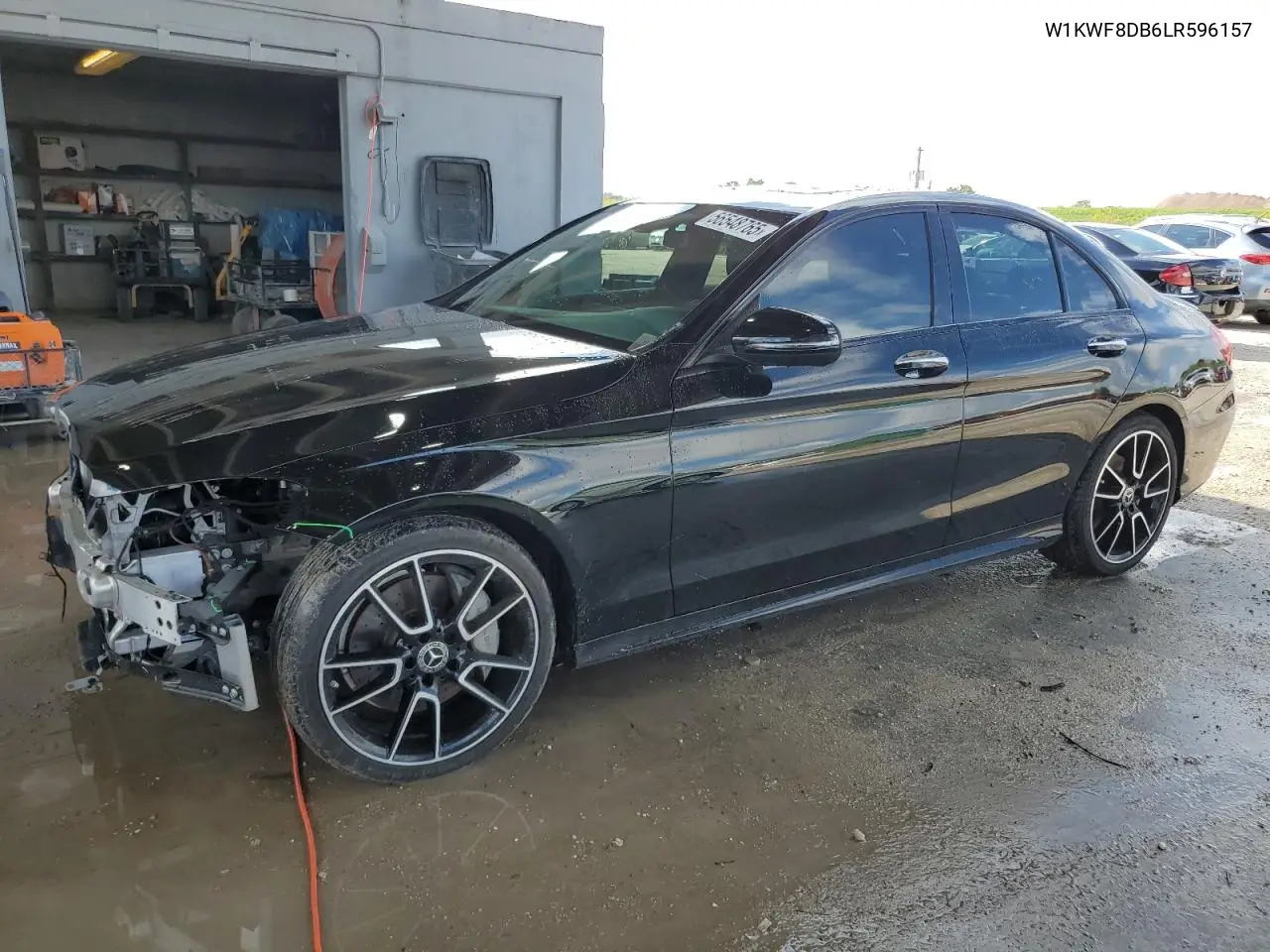 2020 Mercedes-Benz C 300 VIN: W1KWF8DB6LR596157 Lot: 56548765