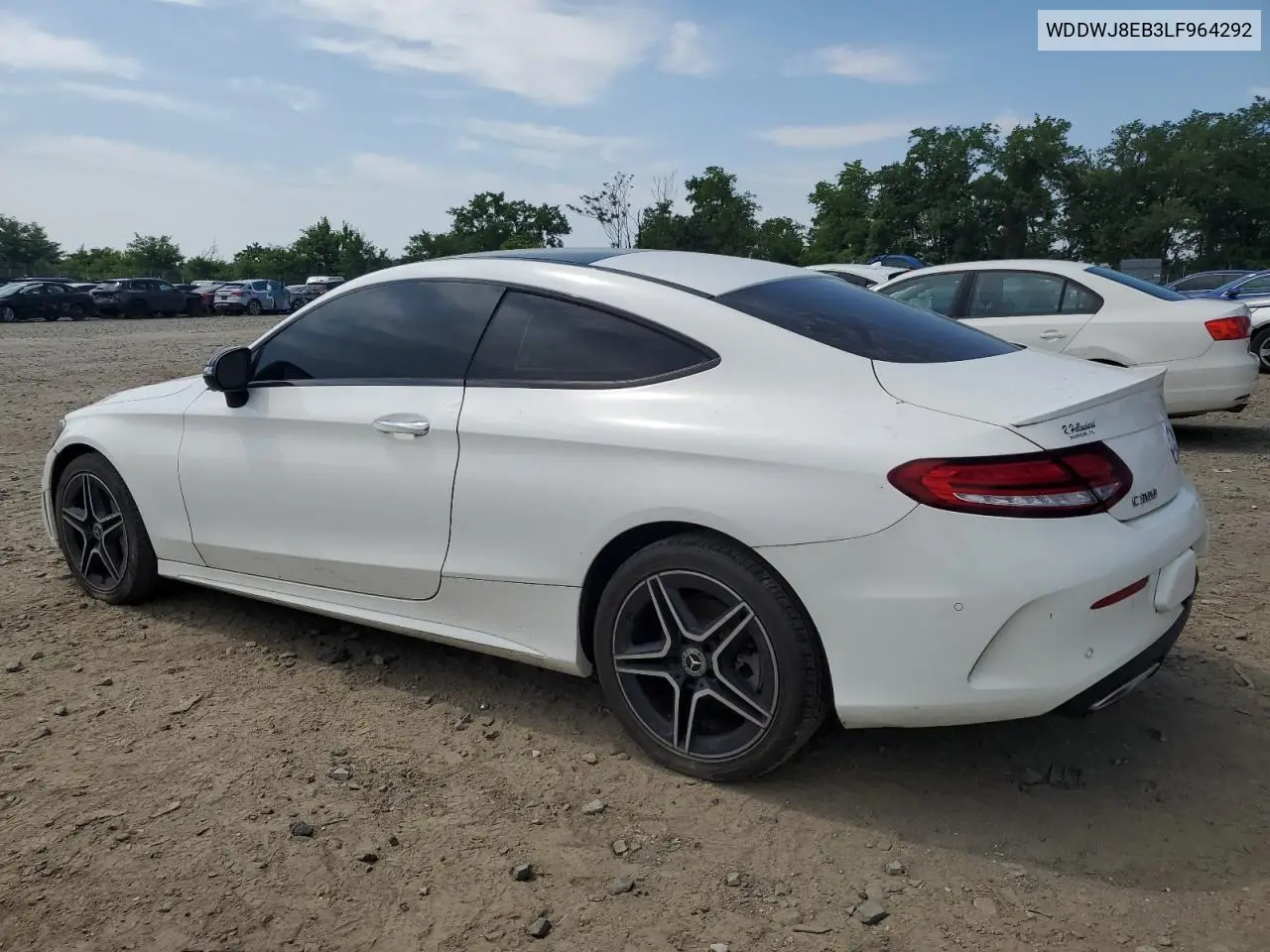 2020 Mercedes-Benz C 300 4Matic VIN: WDDWJ8EB3LF964292 Lot: 62509435