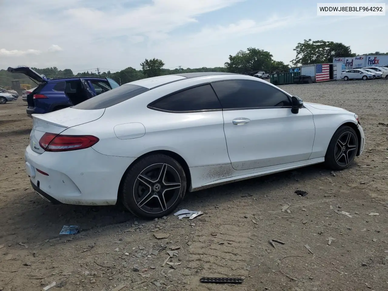 2020 Mercedes-Benz C 300 4Matic VIN: WDDWJ8EB3LF964292 Lot: 62509435