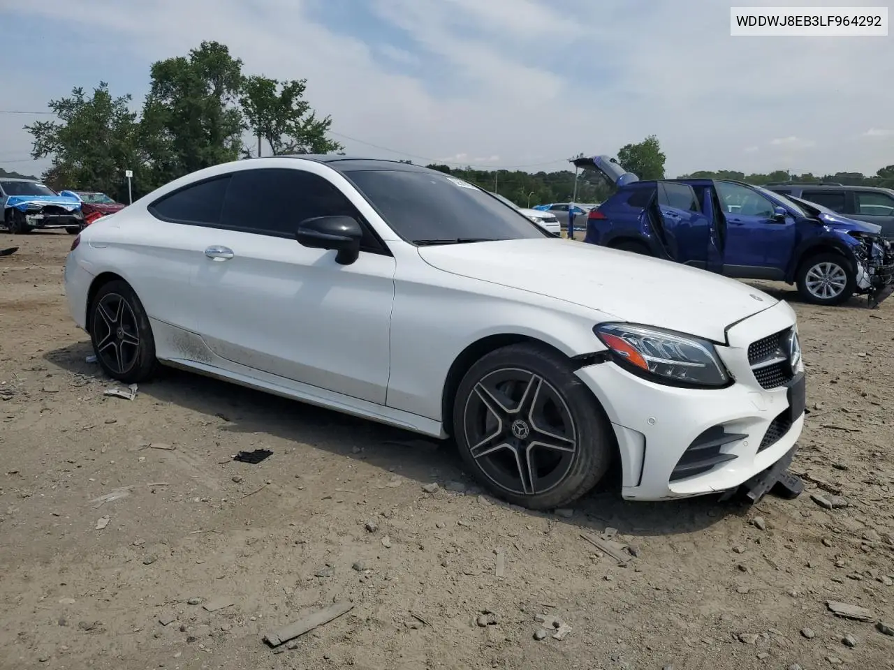 2020 Mercedes-Benz C 300 4Matic VIN: WDDWJ8EB3LF964292 Lot: 62509435