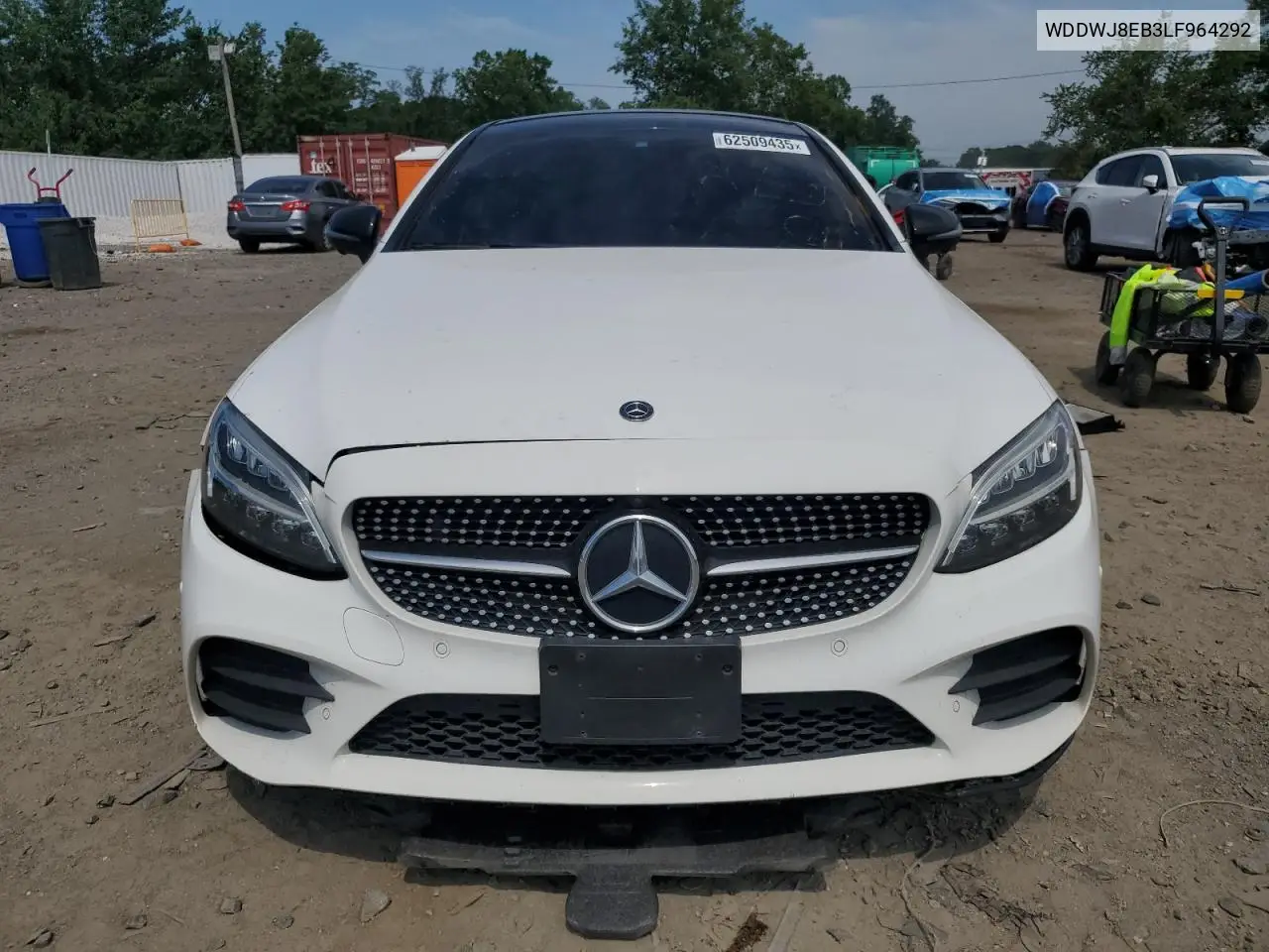 2020 Mercedes-Benz C 300 4Matic VIN: WDDWJ8EB3LF964292 Lot: 62509435