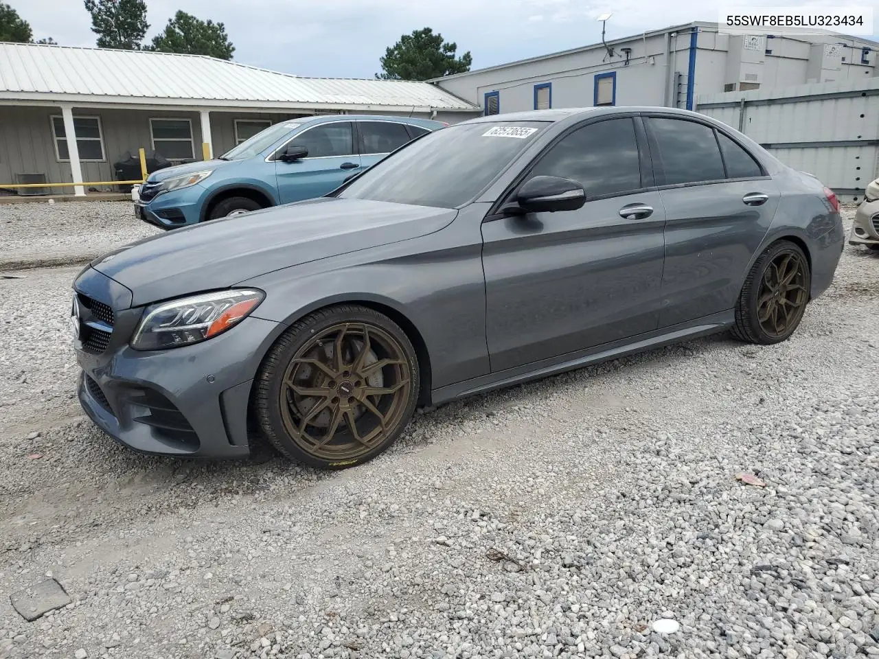 2020 Mercedes-Benz C 300 4Matic VIN: 55SWF8EB5LU323434 Lot: 62573655
