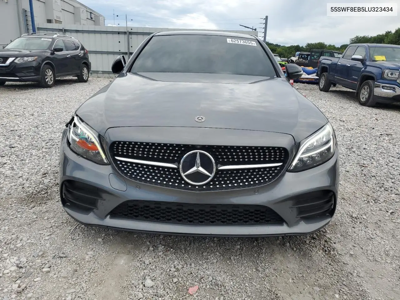 2020 Mercedes-Benz C 300 4Matic VIN: 55SWF8EB5LU323434 Lot: 62573655