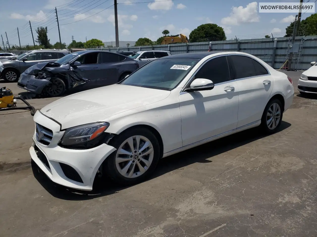 2020 Mercedes-Benz C 300 VIN: WDDWF8DB4LR556997 Lot: 62666045
