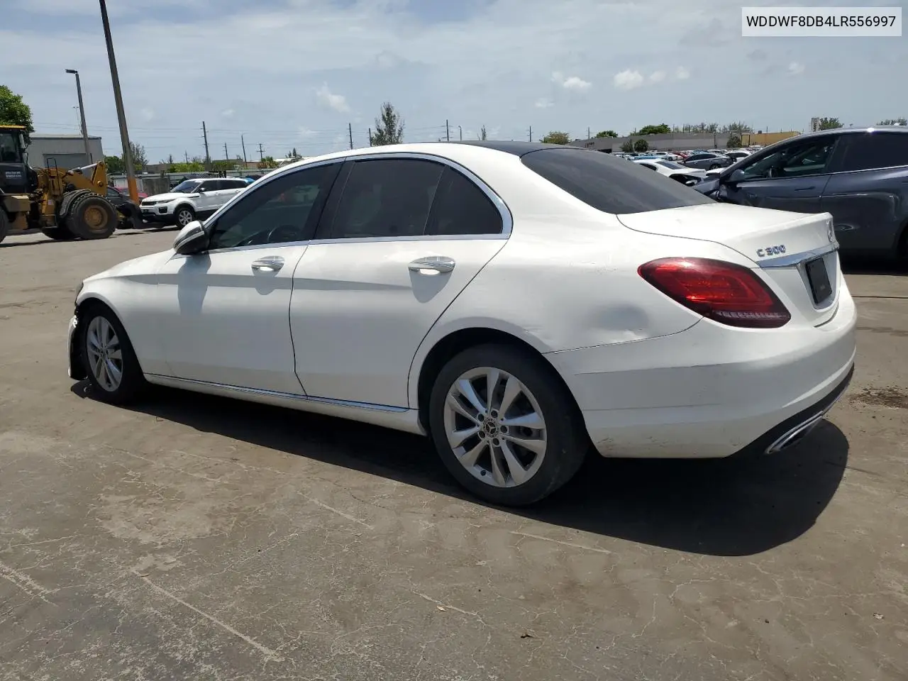 2020 Mercedes-Benz C 300 VIN: WDDWF8DB4LR556997 Lot: 62666045