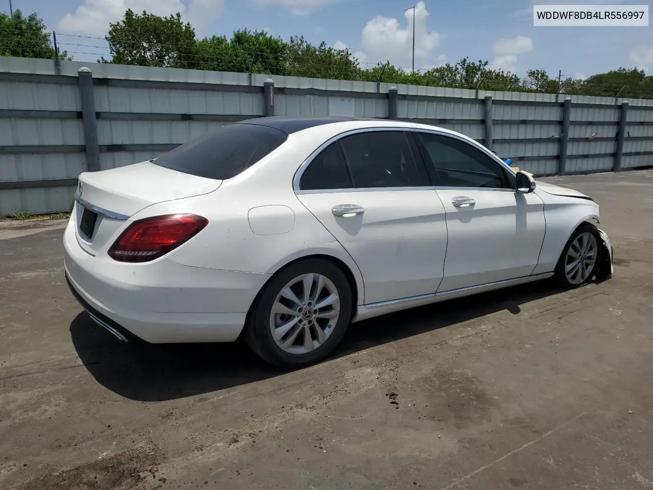 2020 Mercedes-Benz C 300 VIN: WDDWF8DB4LR556997 Lot: 62666045