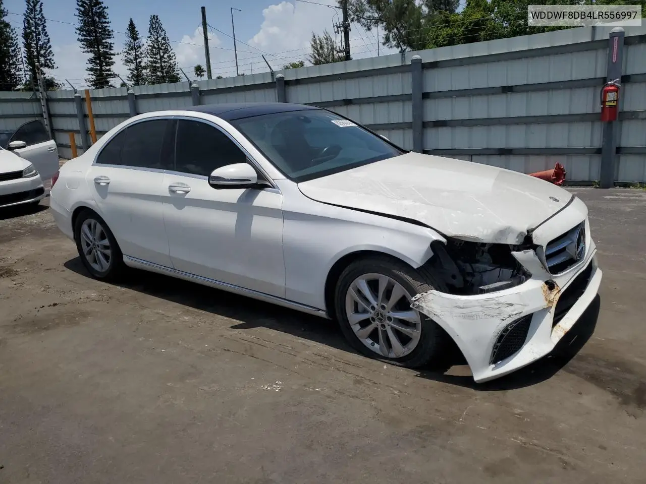 2020 Mercedes-Benz C 300 VIN: WDDWF8DB4LR556997 Lot: 62666045