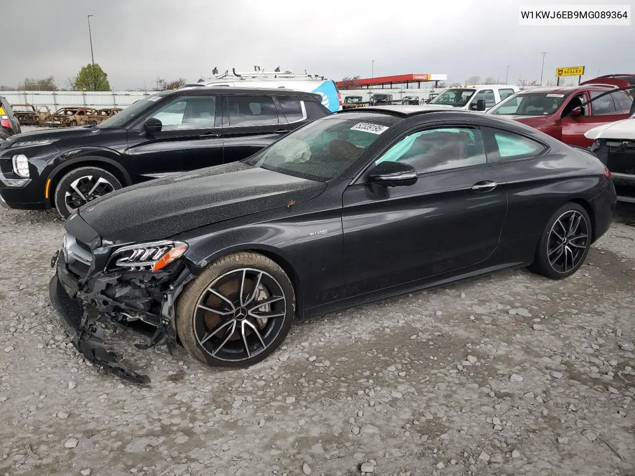 2021 Mercedes-Benz C 43 Amg VIN: W1KWJ6EB9MG089364 Lot: 52339195