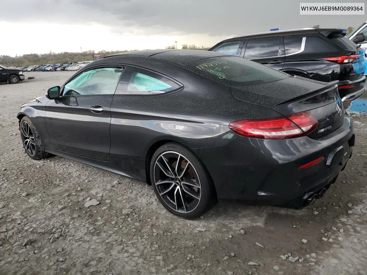 2021 Mercedes-Benz C 43 Amg VIN: W1KWJ6EB9MG089364 Lot: 52339195