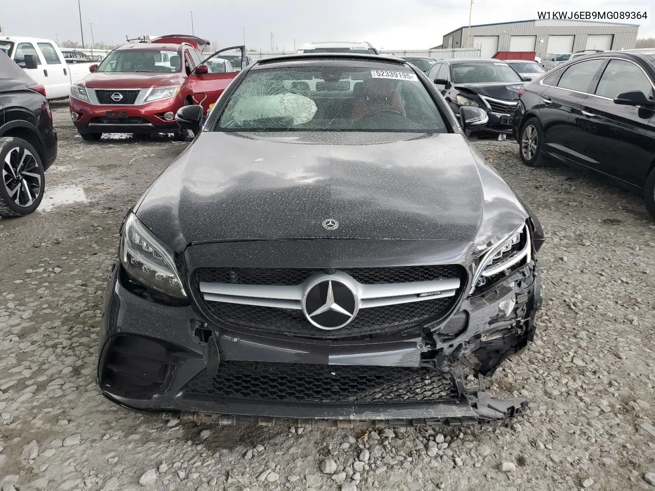 2021 Mercedes-Benz C 43 Amg VIN: W1KWJ6EB9MG089364 Lot: 52339195