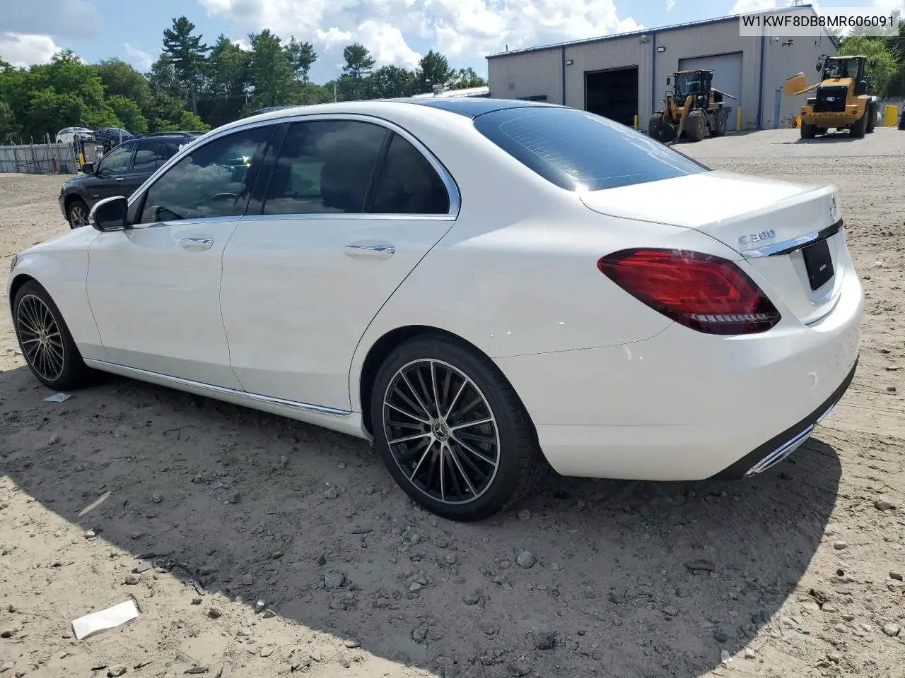 2021 Mercedes-Benz C 300 VIN: W1KWF8DB8MR606091 Lot: 65038285