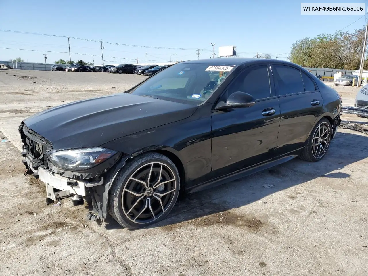 2022 Mercedes-Benz C 300 VIN: W1KAF4GB5NR055005 Lot: 52684385