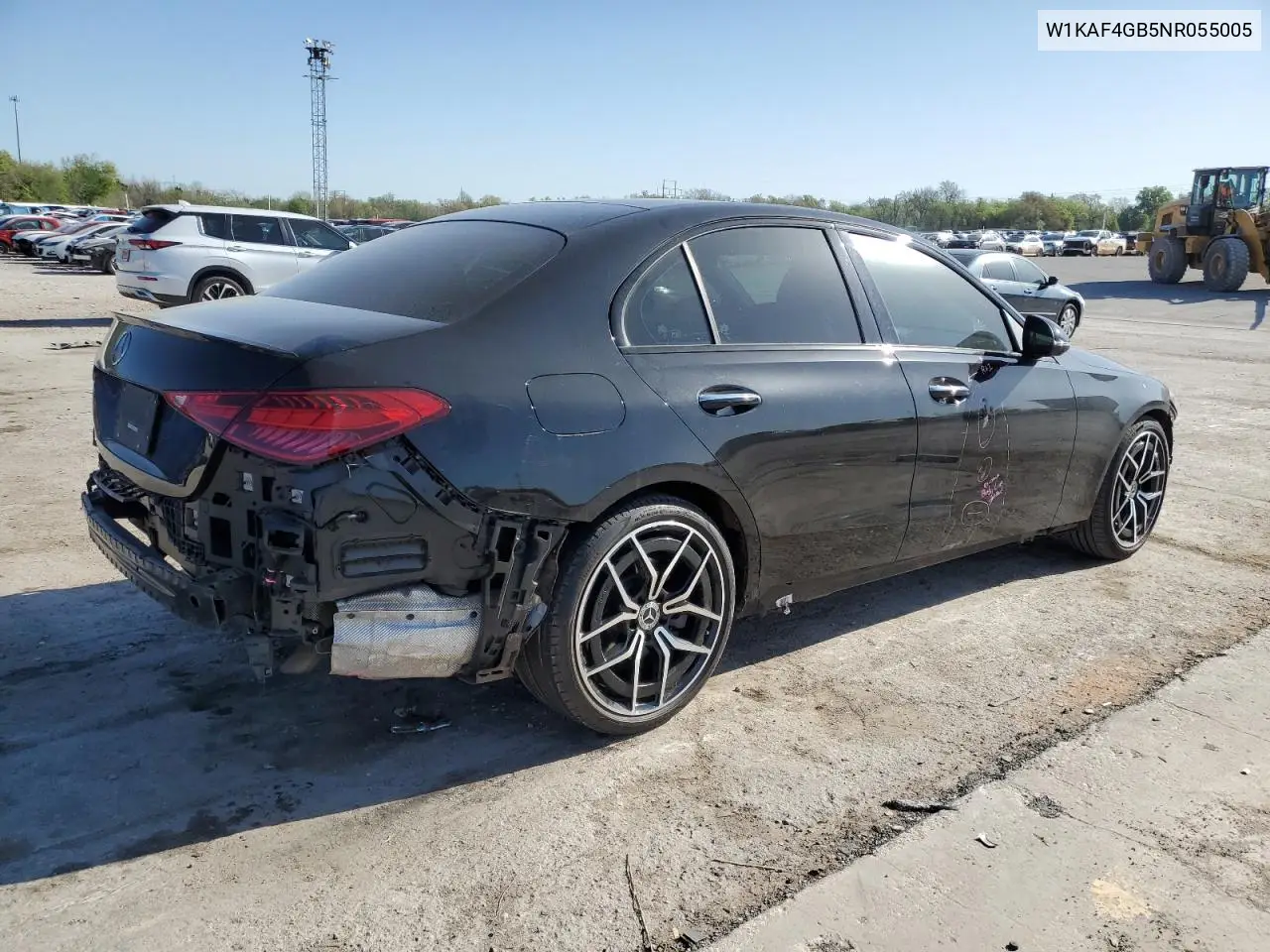 2022 Mercedes-Benz C 300 VIN: W1KAF4GB5NR055005 Lot: 52684385