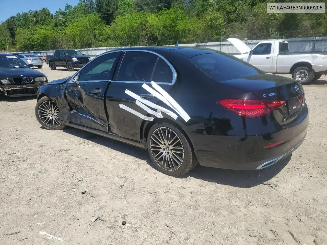 2022 Mercedes-Benz C 300 VIN: W1KAF4GB3NR009205 Lot: 53238365