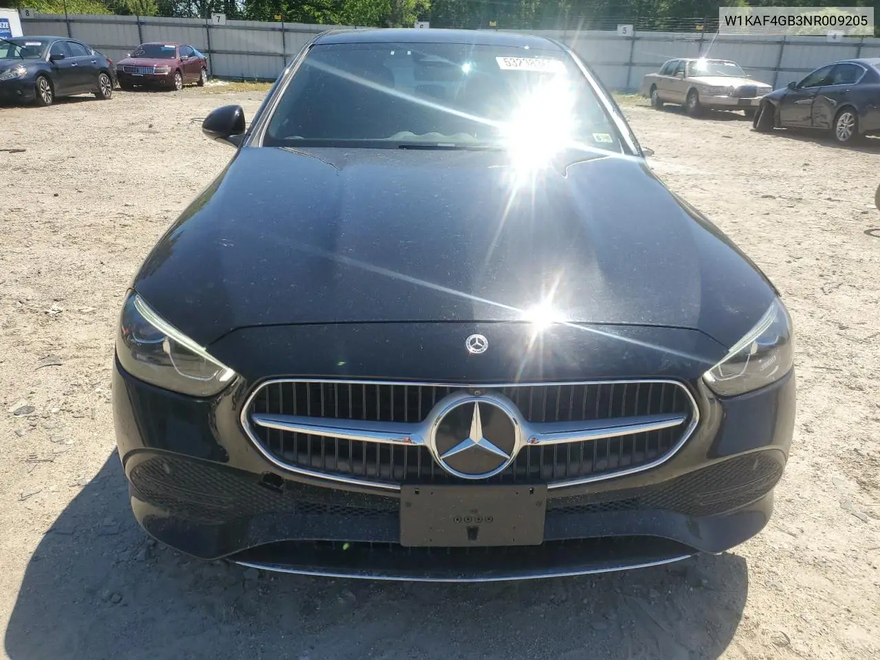 2022 Mercedes-Benz C 300 VIN: W1KAF4GB3NR009205 Lot: 53238365