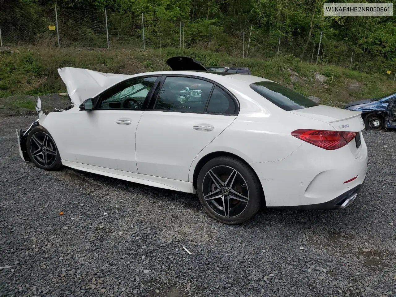 2022 Mercedes-Benz C 300 4Matic VIN: W1KAF4HB2NR050861 Lot: 54904865