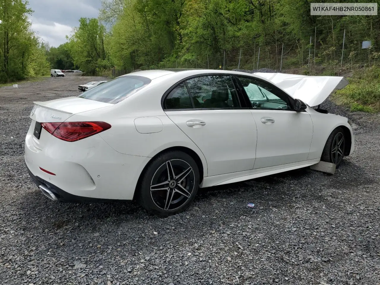 2022 Mercedes-Benz C 300 4Matic VIN: W1KAF4HB2NR050861 Lot: 54904865