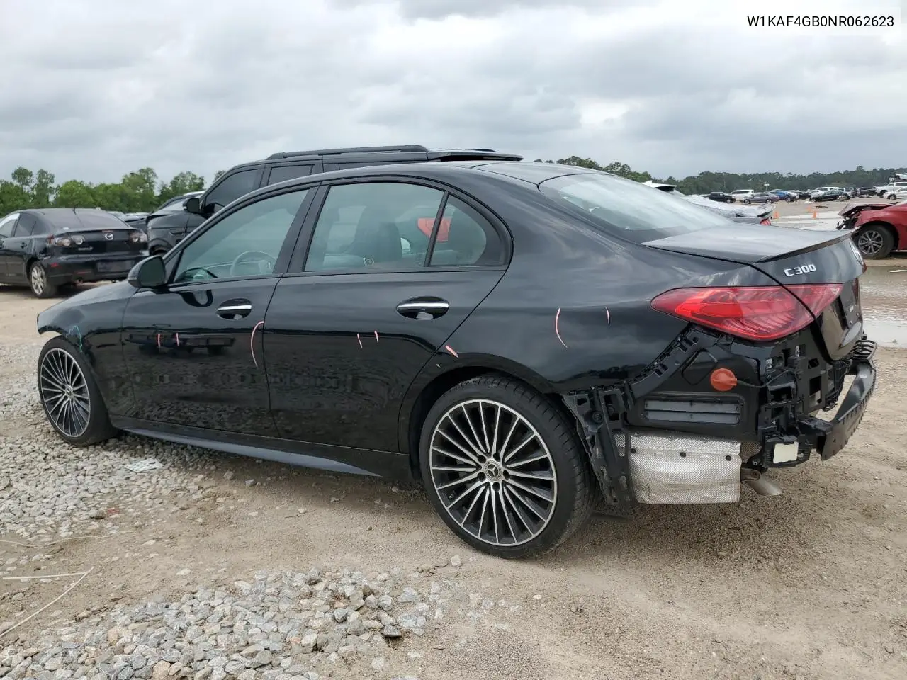 2022 Mercedes-Benz C 300 VIN: W1KAF4GB0NR062623 Lot: 55537495