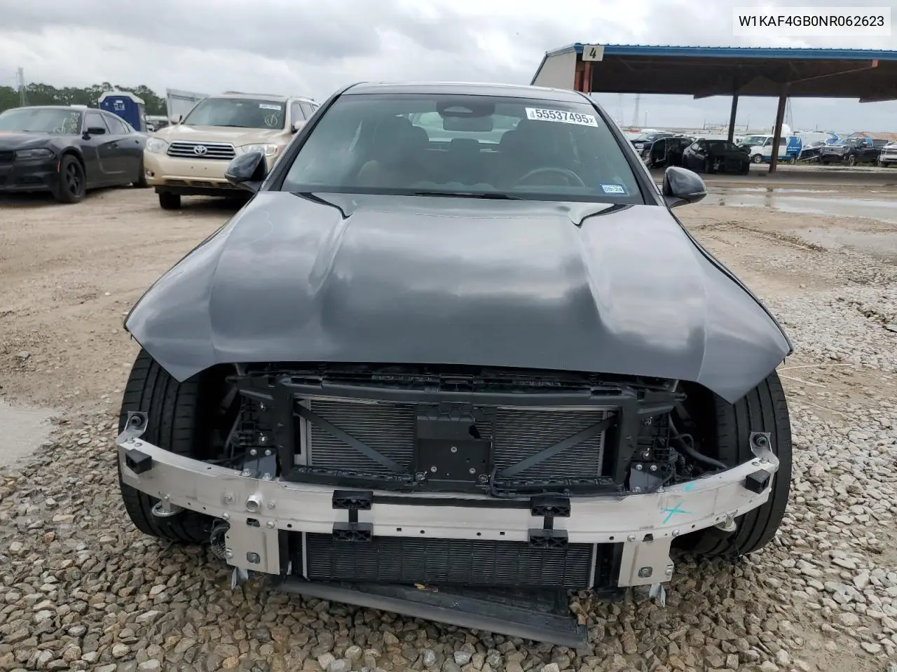 2022 Mercedes-Benz C 300 VIN: W1KAF4GB0NR062623 Lot: 55537495