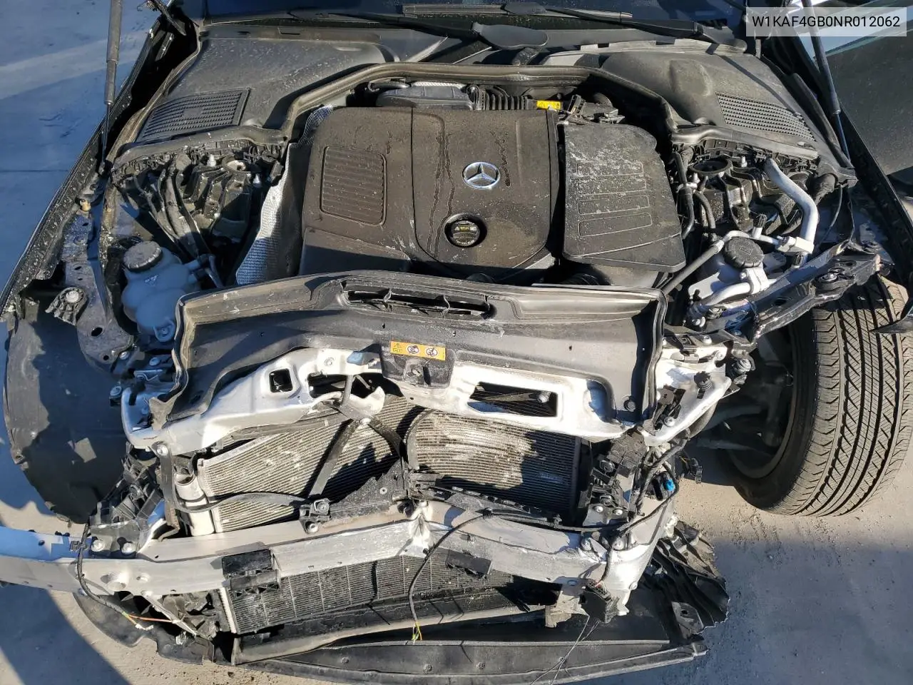 2022 Mercedes-Benz C 300 VIN: W1KAF4GB0NR012062 Lot: 55795635