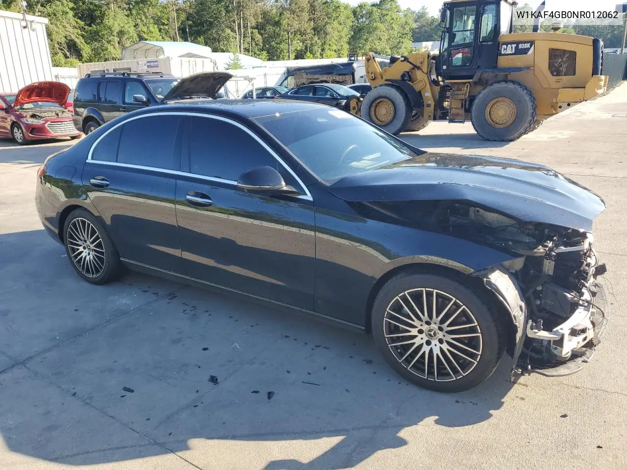 2022 Mercedes-Benz C 300 VIN: W1KAF4GB0NR012062 Lot: 55795635