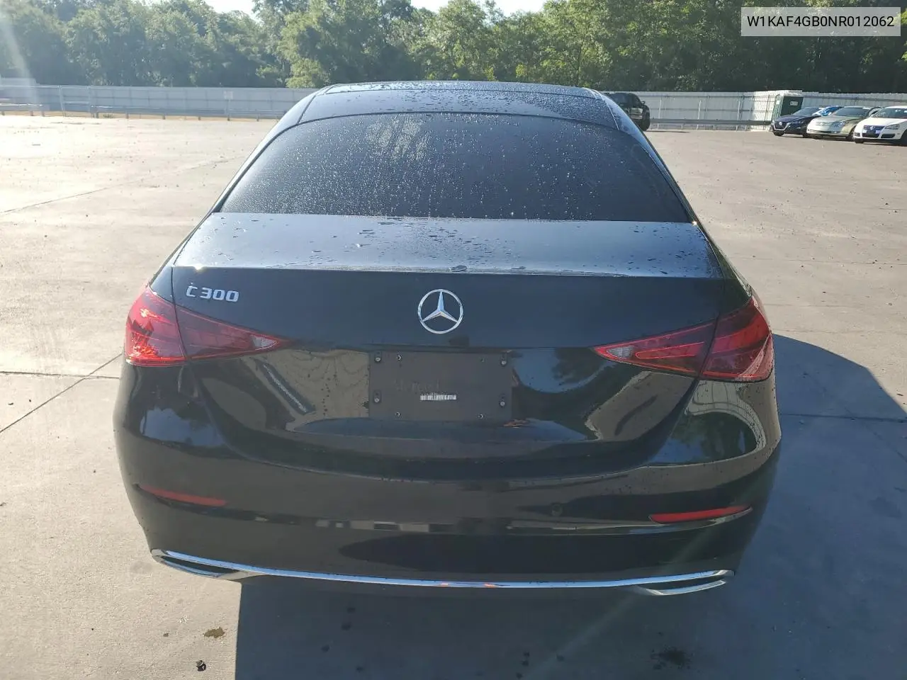 2022 Mercedes-Benz C 300 VIN: W1KAF4GB0NR012062 Lot: 55795635
