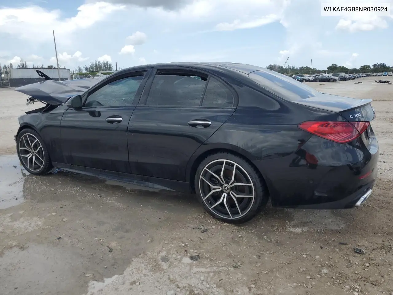 2022 Mercedes-Benz C 300 VIN: W1KAF4GB8NR030924 Lot: 60078065