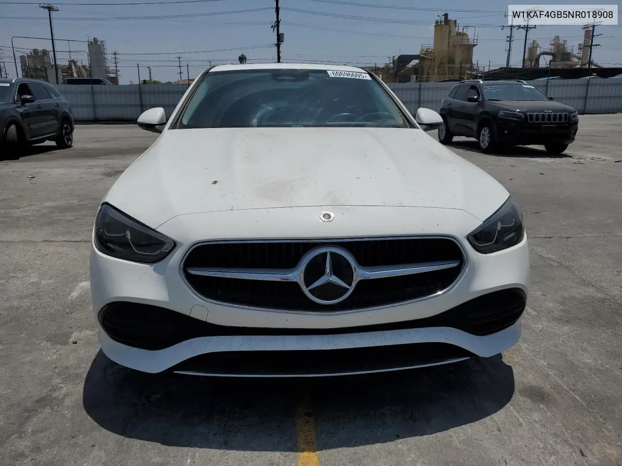 2022 Mercedes-Benz C 300 VIN: W1KAF4GB5NR018908 Lot: 60696605