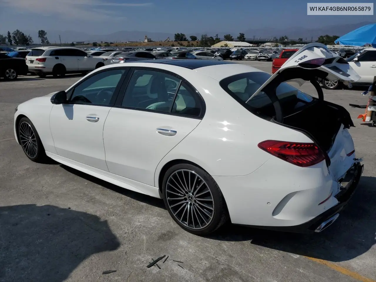 2022 Mercedes-Benz C 300 VIN: W1KAF4GB6NR065879 Lot: 61073865