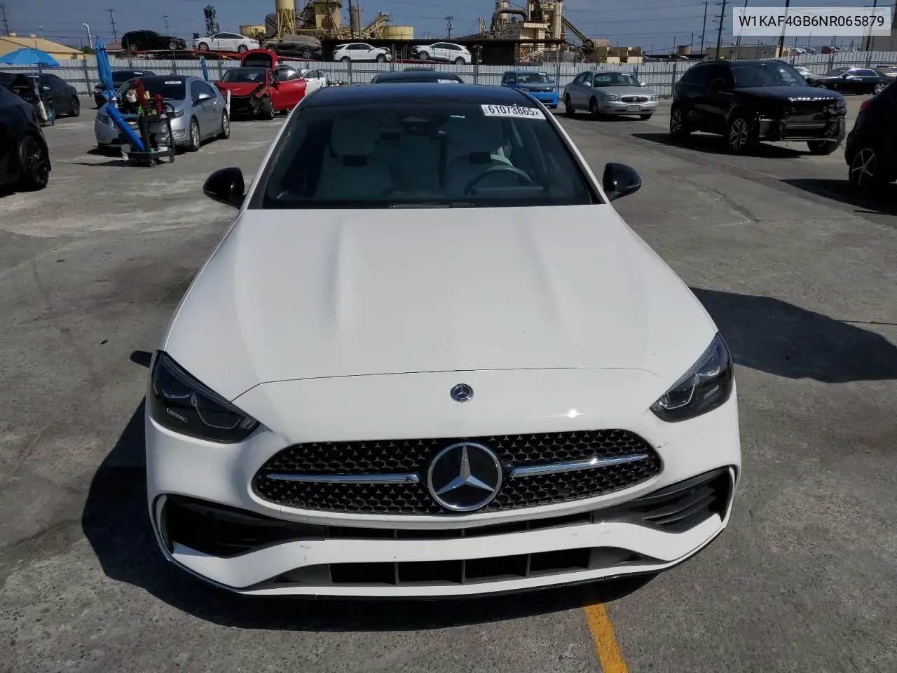 2022 Mercedes-Benz C 300 VIN: W1KAF4GB6NR065879 Lot: 61073865