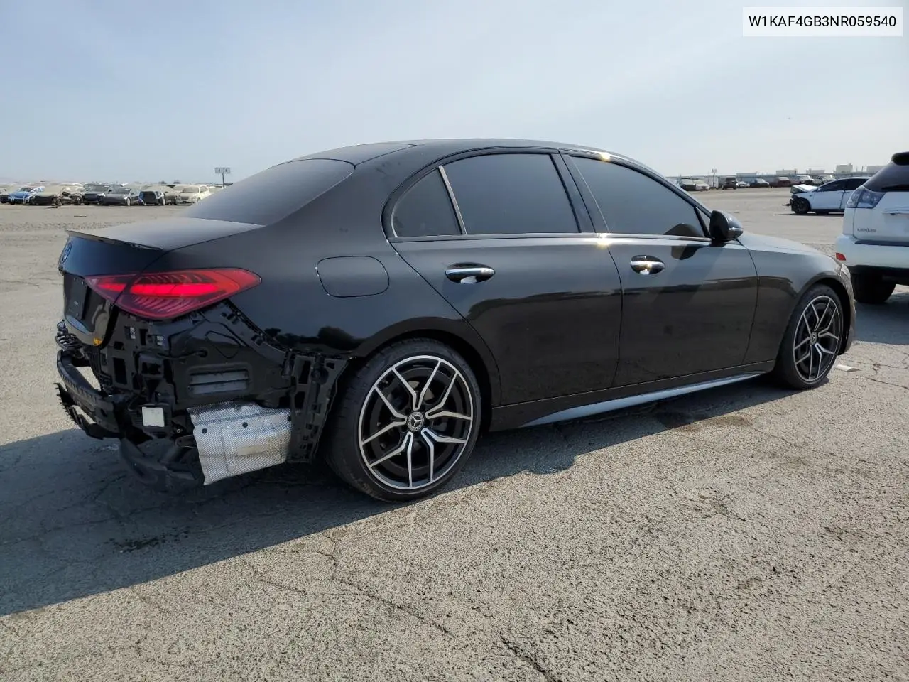 2022 Mercedes-Benz C 300 VIN: W1KAF4GB3NR059540 Lot: 61269225