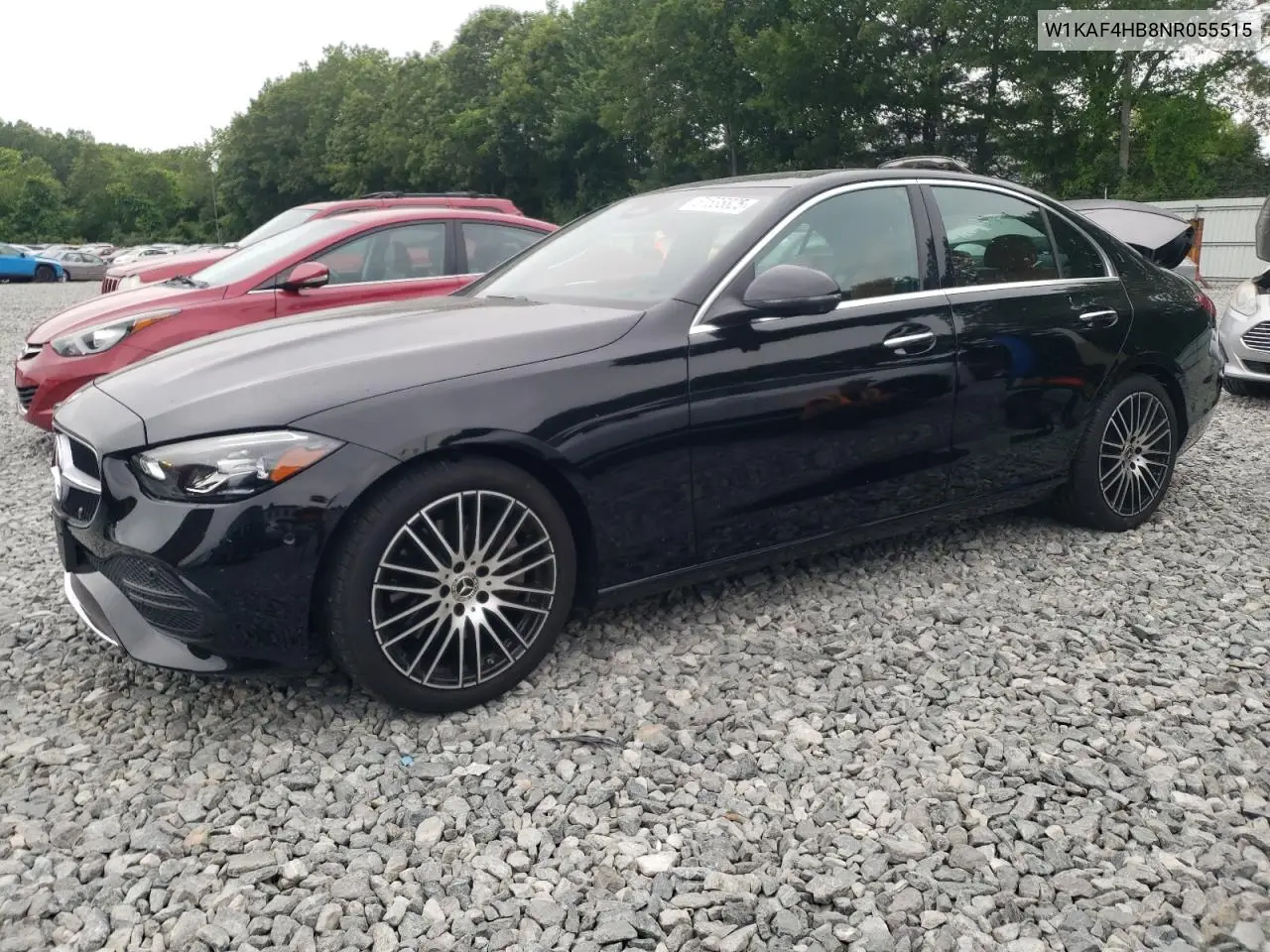 2022 Mercedes-Benz C 300 4Matic VIN: W1KAF4HB8NR055515 Lot: 61535825