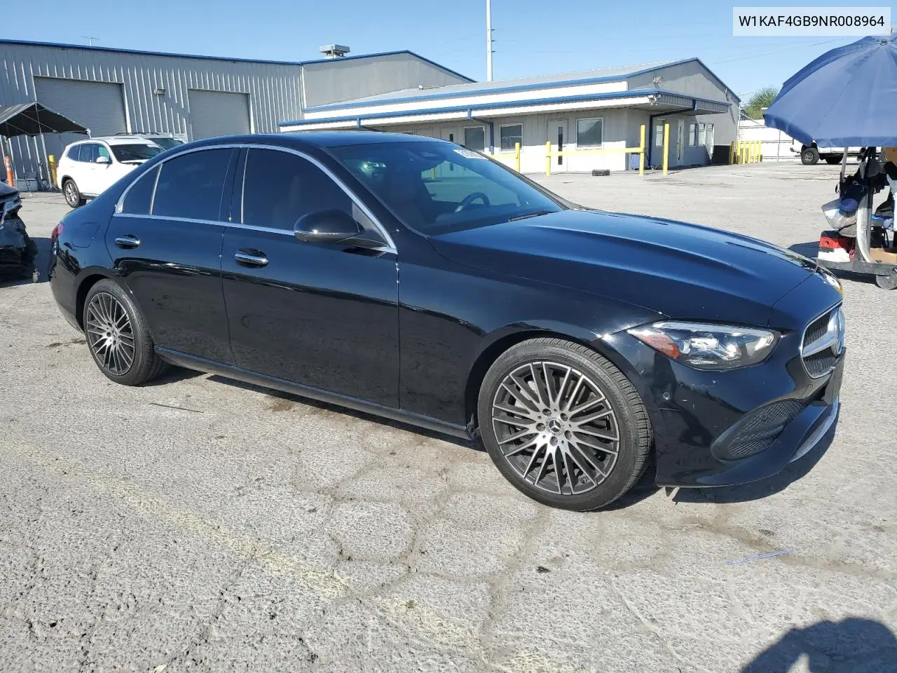 2022 Mercedes-Benz C 300 VIN: W1KAF4GB9NR008964 Lot: 61628035