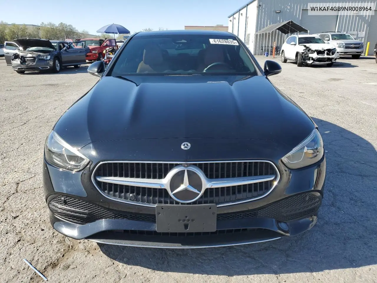 2022 Mercedes-Benz C 300 VIN: W1KAF4GB9NR008964 Lot: 61628035