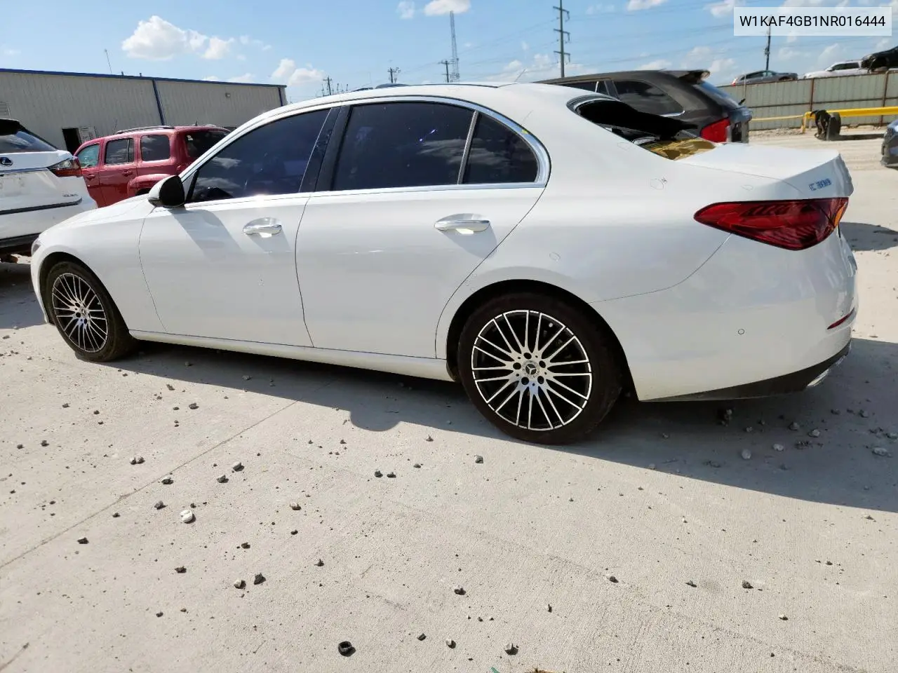 2022 Mercedes-Benz C 300 VIN: W1KAF4GB1NR016444 Lot: 63758155