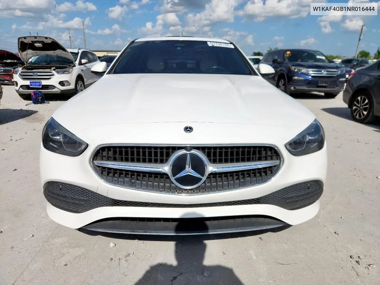 2022 Mercedes-Benz C 300 VIN: W1KAF4GB1NR016444 Lot: 63758155