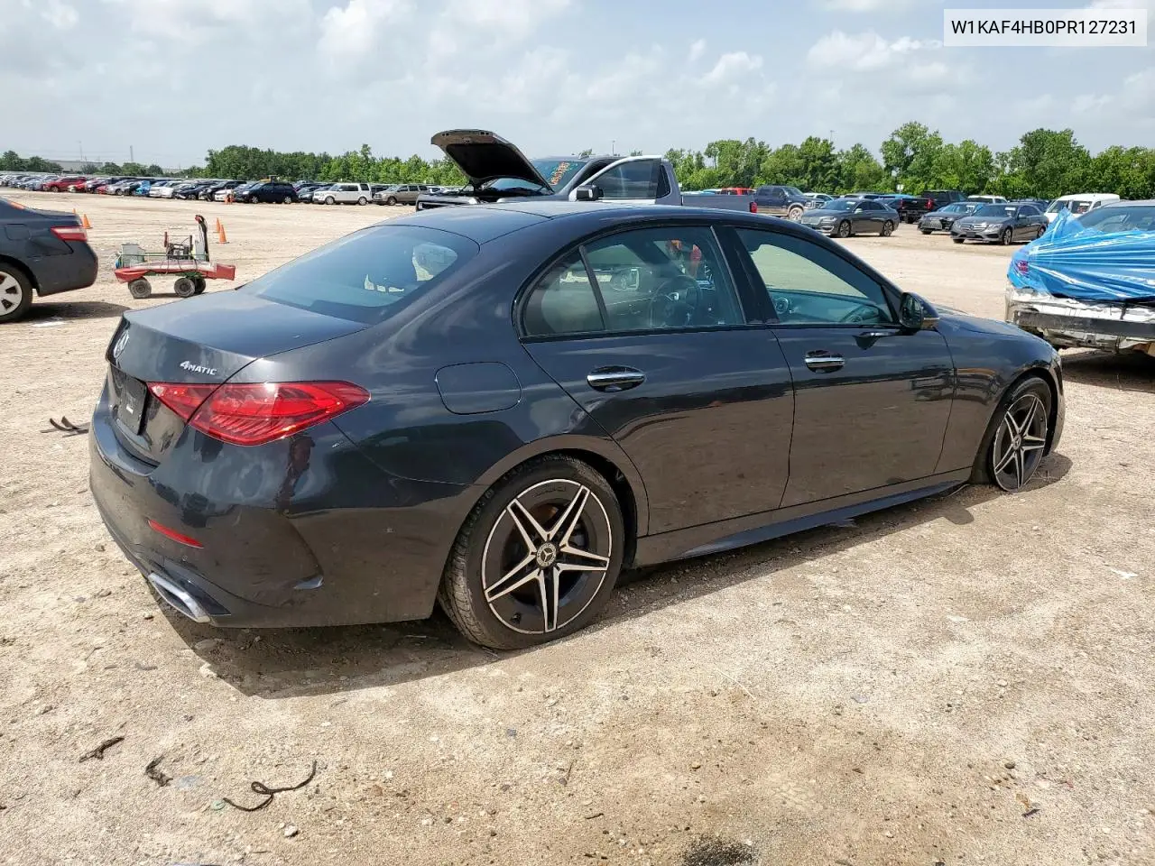 2023 Mercedes-Benz C 300 4Matic VIN: W1KAF4HB0PR127231 Lot: 62593405