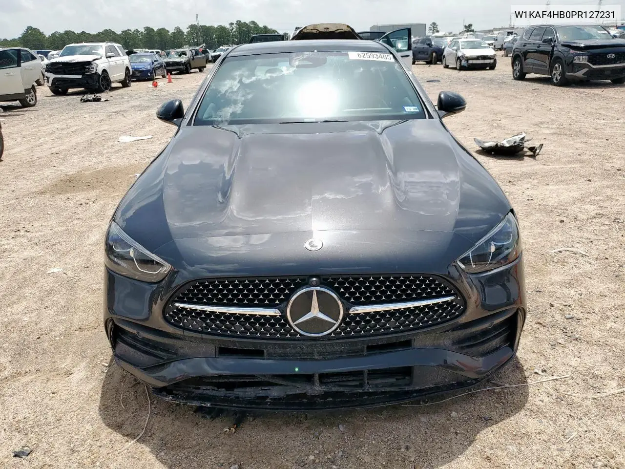 2023 Mercedes-Benz C 300 4Matic VIN: W1KAF4HB0PR127231 Lot: 62593405