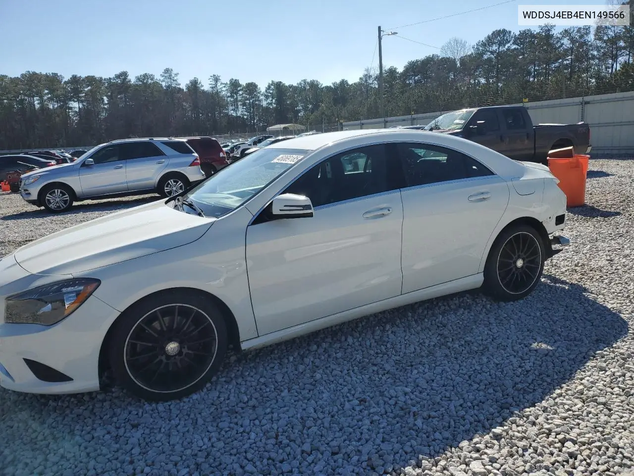 2014 Mercedes-Benz Cla 250 VIN: WDDSJ4EB4EN149566 Lot: 46069185