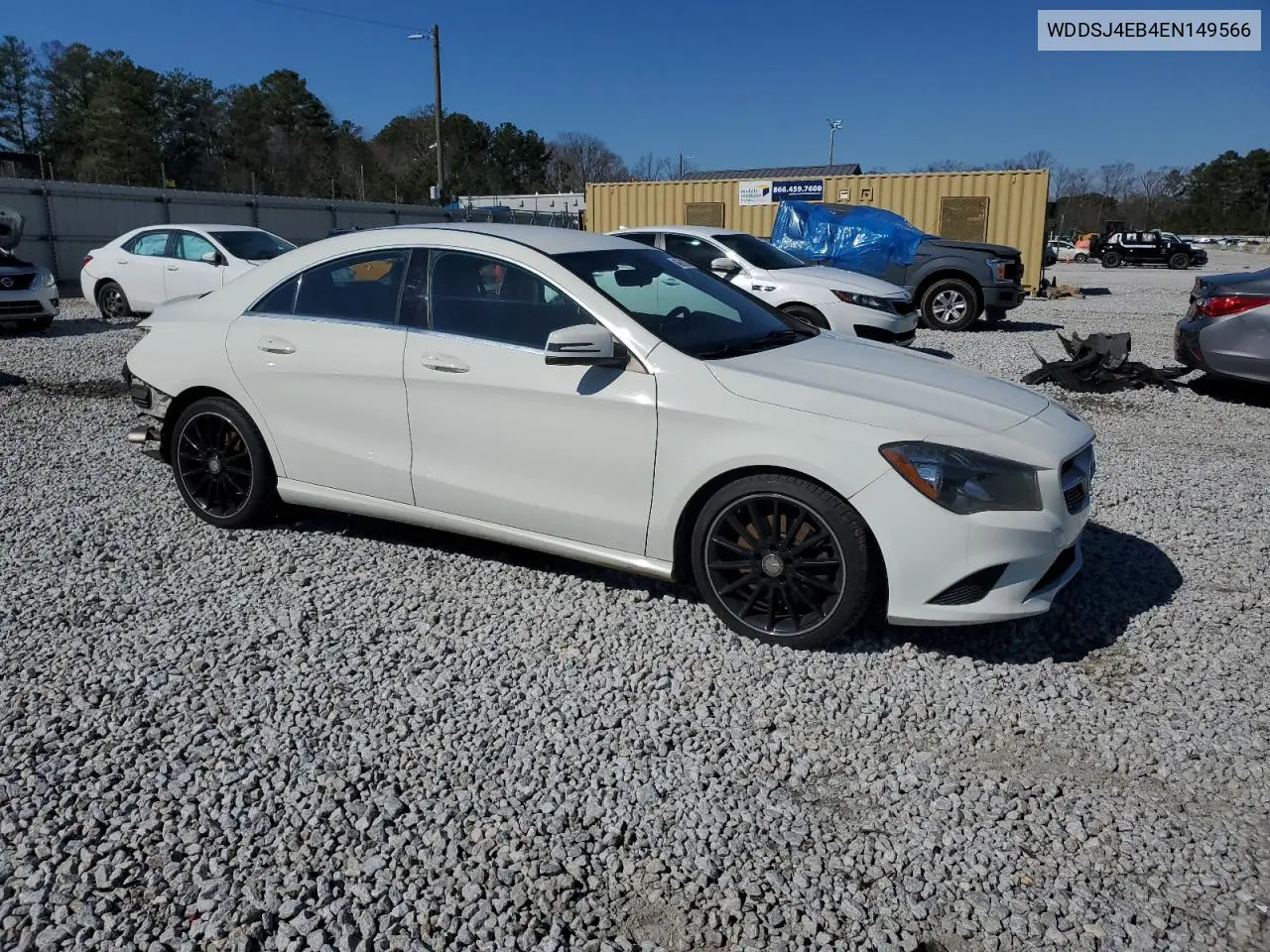 2014 Mercedes-Benz Cla 250 VIN: WDDSJ4EB4EN149566 Lot: 46069185