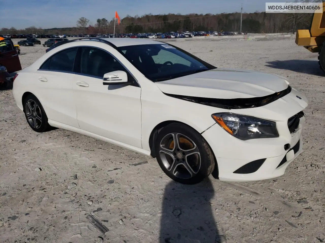 2014 Mercedes-Benz Cla 250 VIN: WDDSJ4EB0EN140606 Lot: 49393255