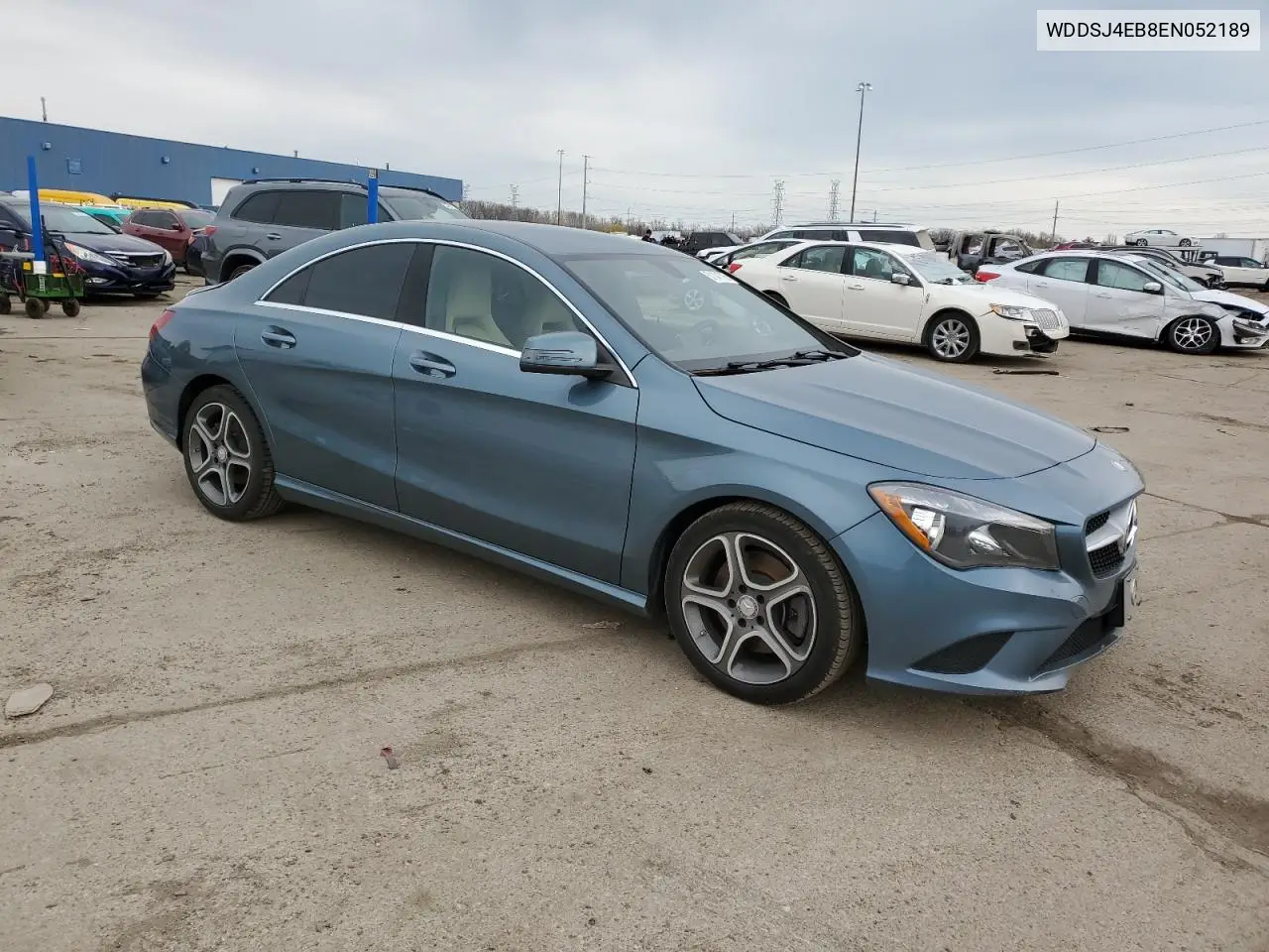 2014 Mercedes-Benz Cla 250 VIN: WDDSJ4EB8EN052189 Lot: 51141795