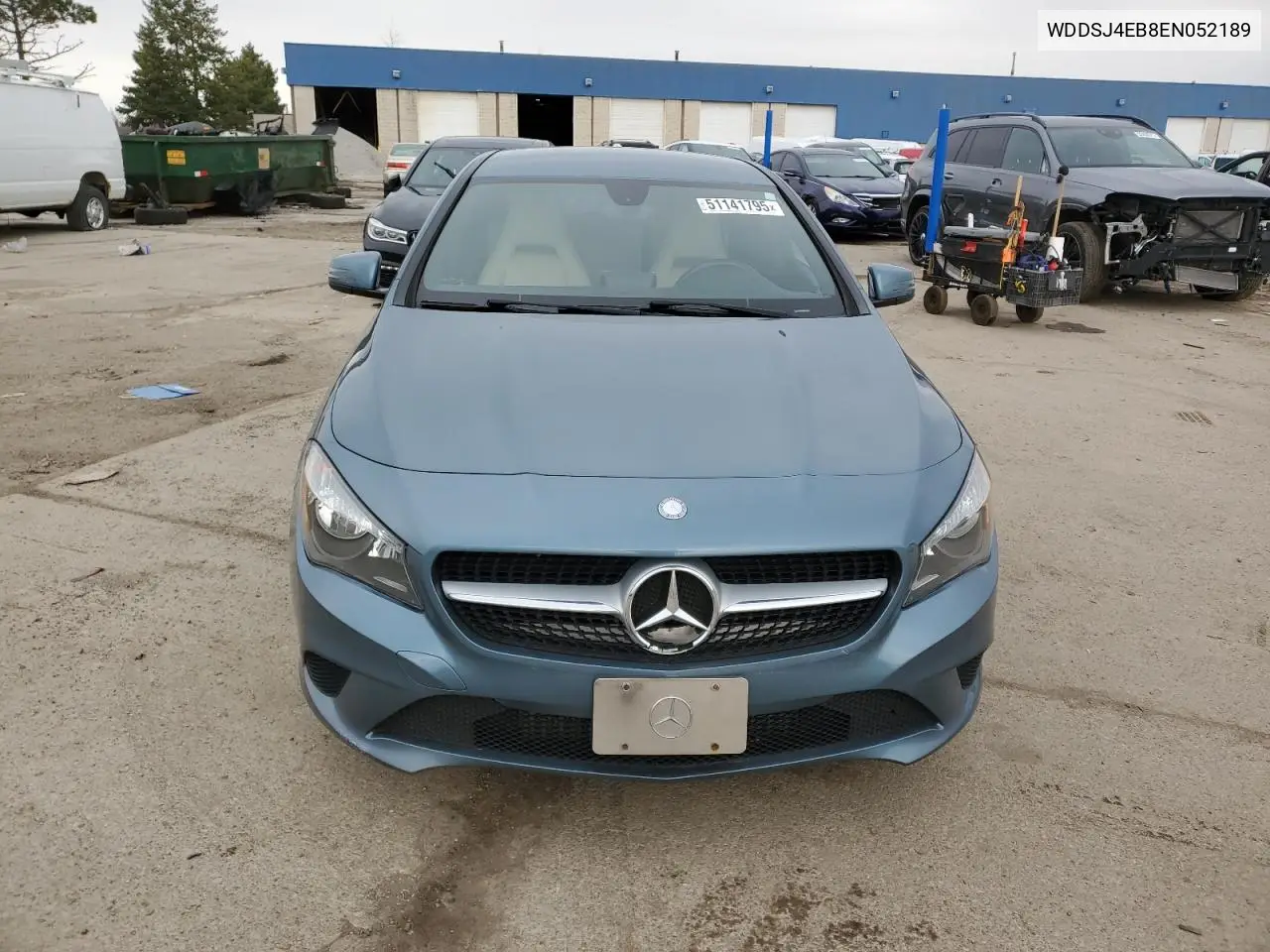 2014 Mercedes-Benz Cla 250 VIN: WDDSJ4EB8EN052189 Lot: 51141795