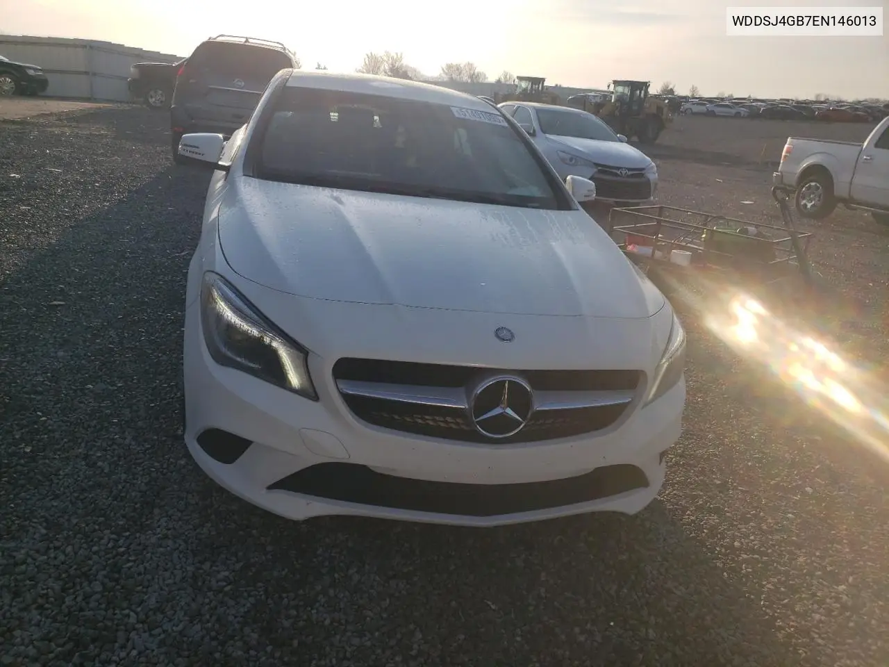 2014 Mercedes-Benz Cla 250 4Matic VIN: WDDSJ4GB7EN146013 Lot: 51491095