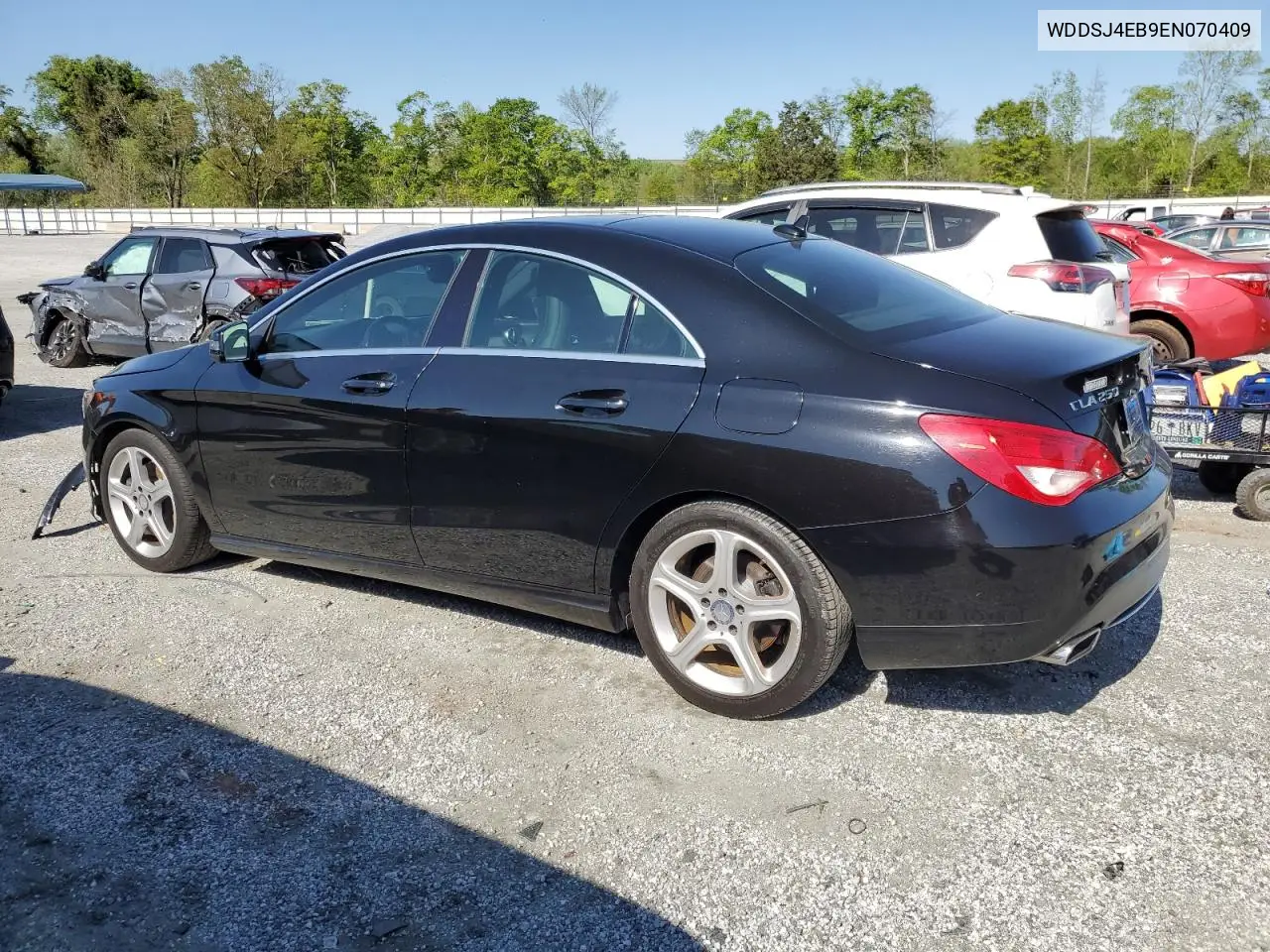 2014 Mercedes-Benz Cla 250 VIN: WDDSJ4EB9EN070409 Lot: 52391525