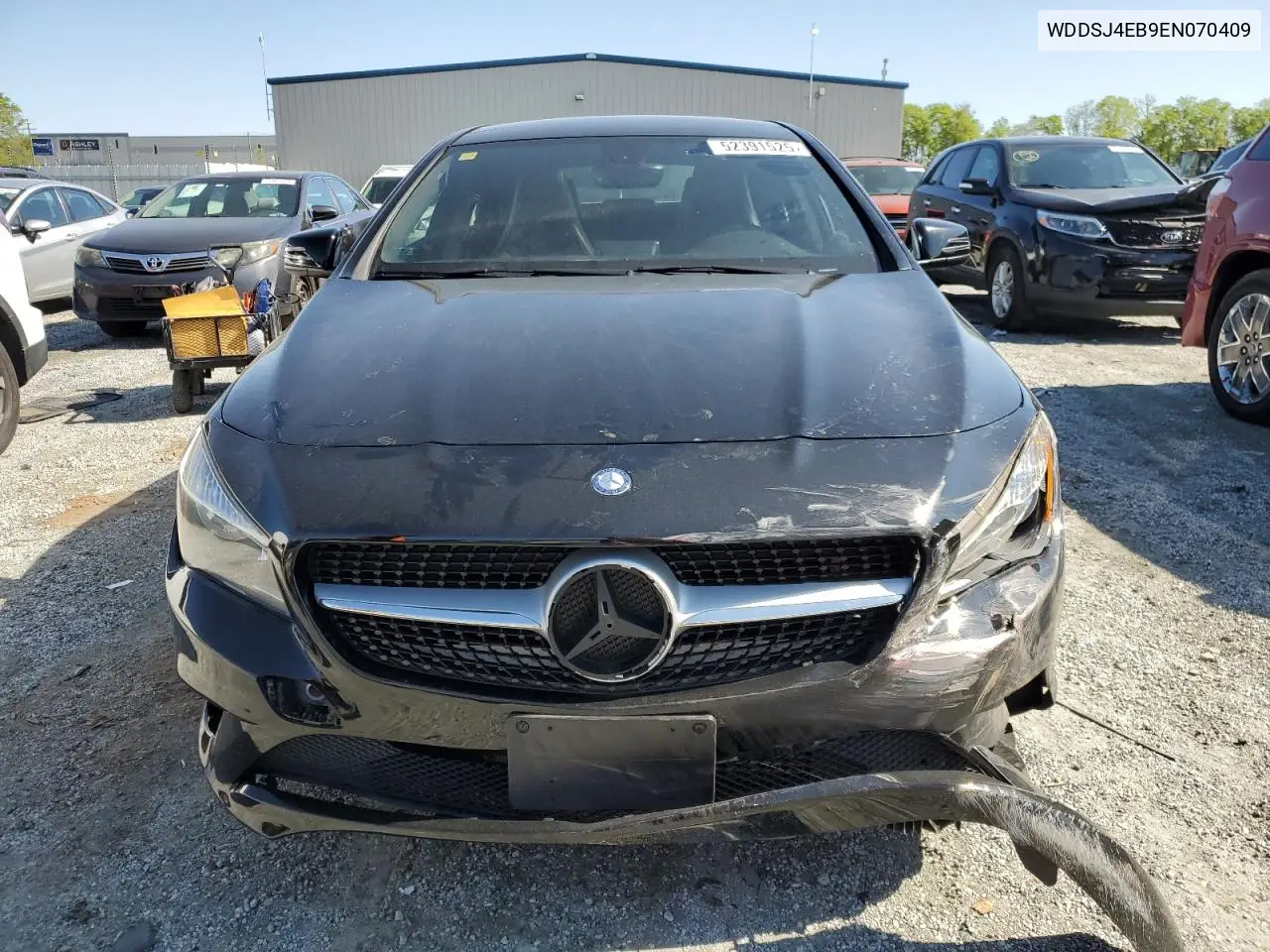 2014 Mercedes-Benz Cla 250 VIN: WDDSJ4EB9EN070409 Lot: 52391525