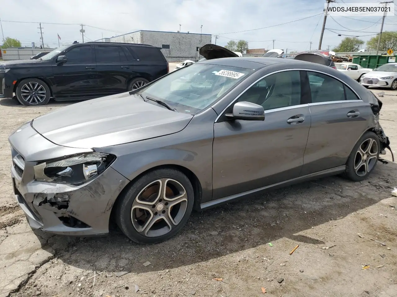 2014 Mercedes-Benz Cla 250 VIN: WDDSJ4EB5EN037021 Lot: 56288695