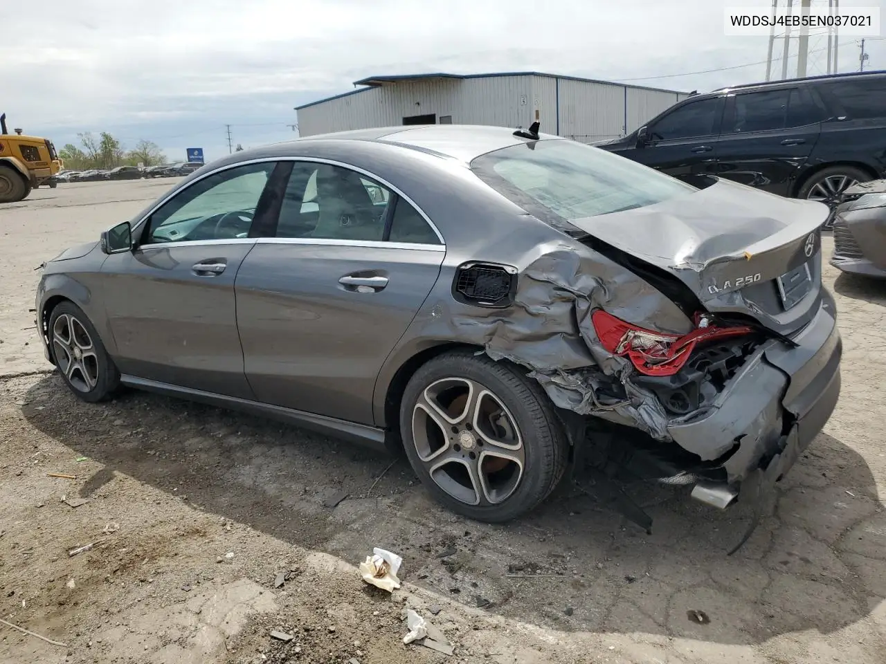 2014 Mercedes-Benz Cla 250 VIN: WDDSJ4EB5EN037021 Lot: 56288695