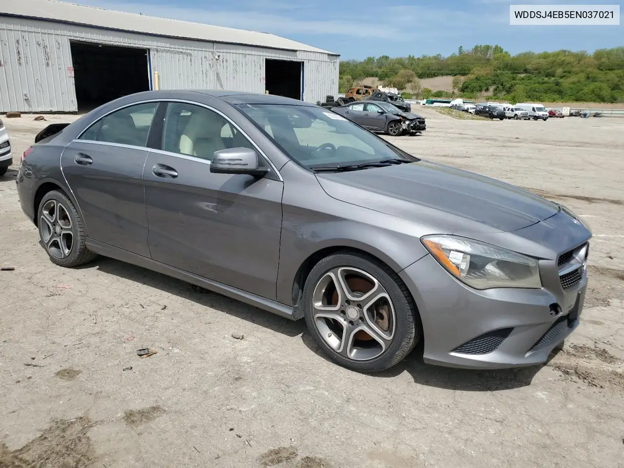 2014 Mercedes-Benz Cla 250 VIN: WDDSJ4EB5EN037021 Lot: 56288695
