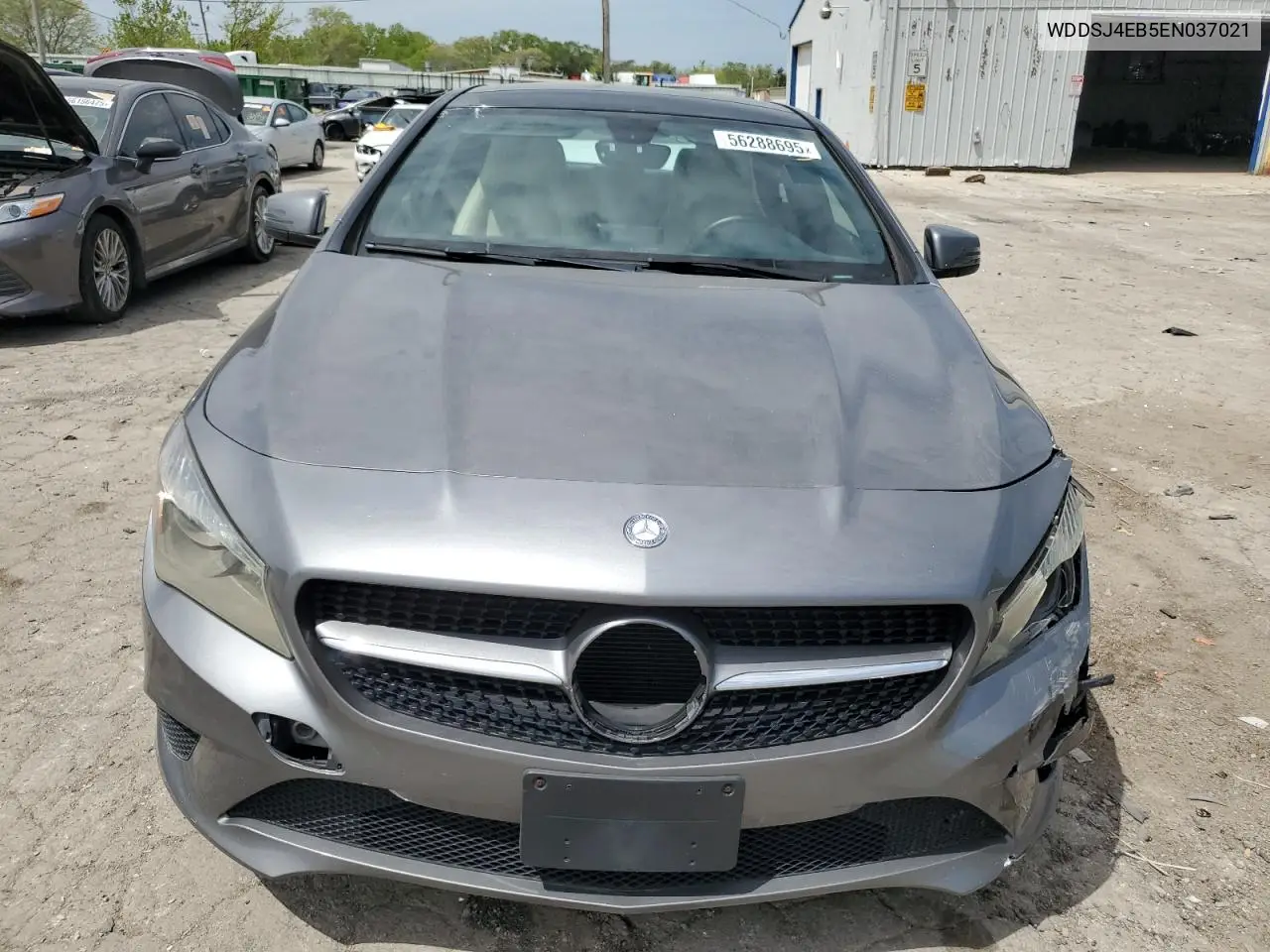 2014 Mercedes-Benz Cla 250 VIN: WDDSJ4EB5EN037021 Lot: 56288695